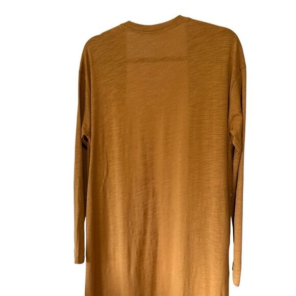 Three Bird Nest Long Set To Go Camel Tan Brown Cardigan Duster (Cardigan only) - Picture 7 of 9